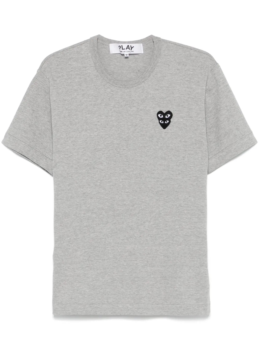 Double Heart-Patch T-Shirt