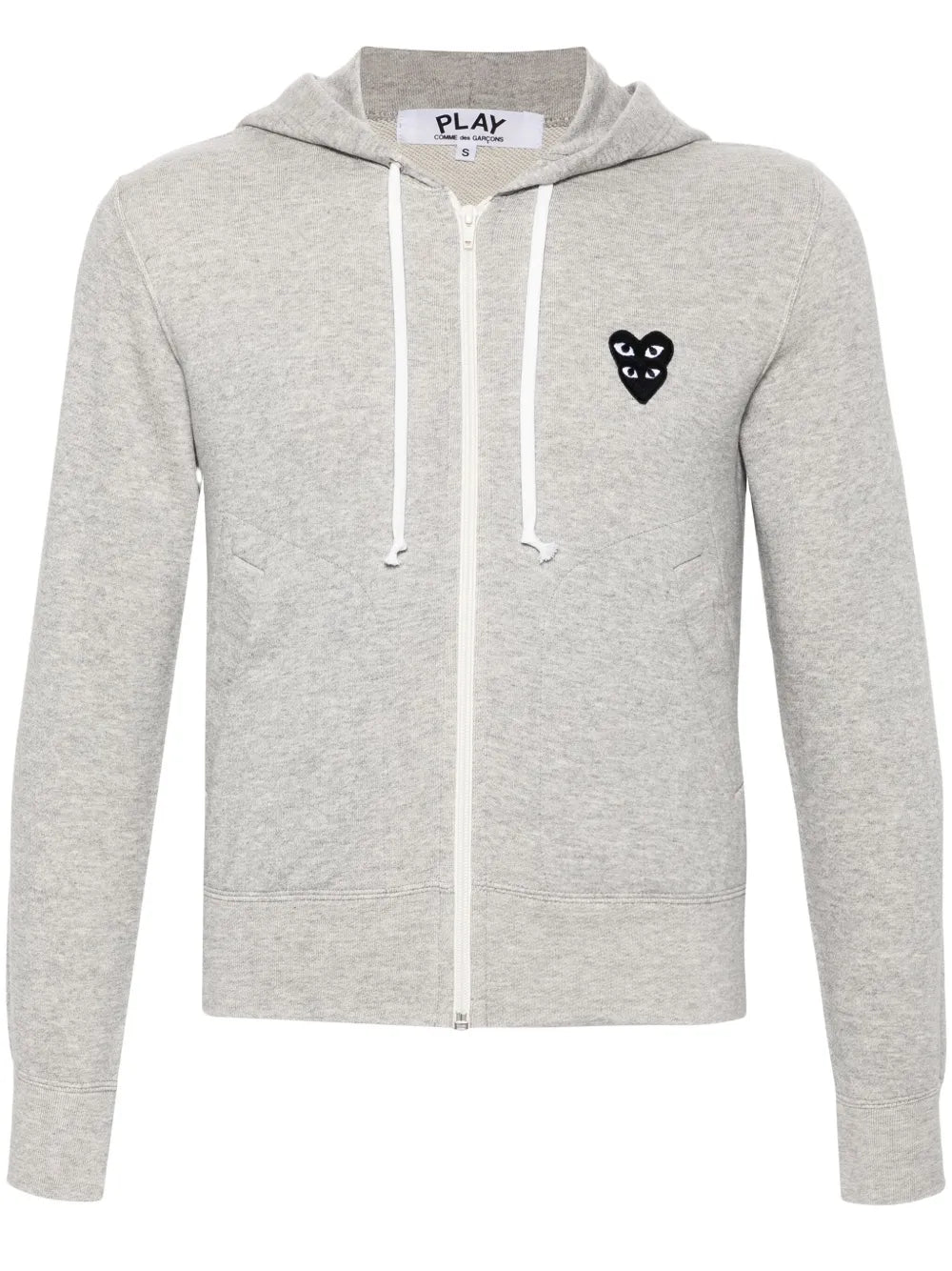 Mélange-Effect Cotton Hoodie
