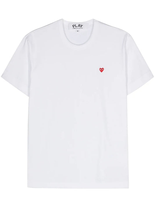 Heart-Patch Cotton T-Shirt