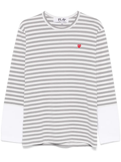 Mini Heart-Patch T-Shirt
