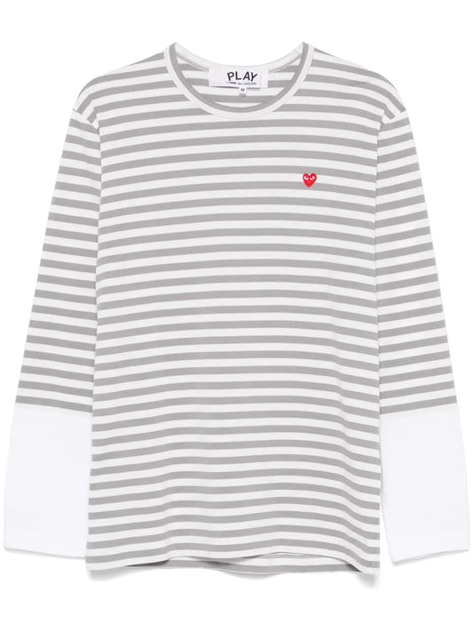 Mini Heart-Patch T-Shirt