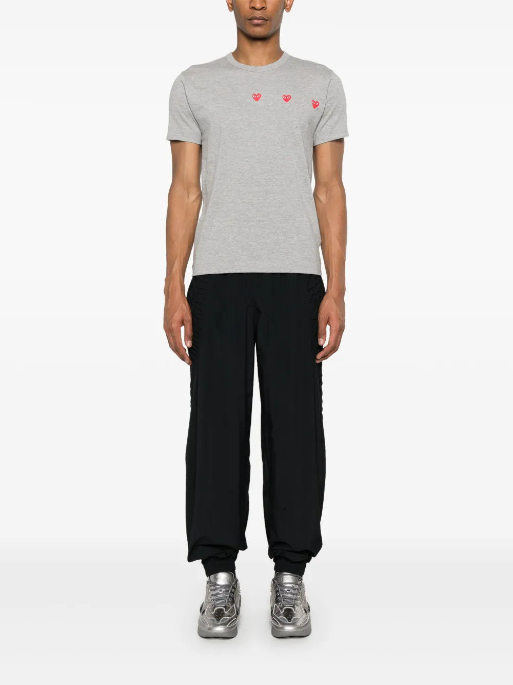 Heart-Print T-Shirt