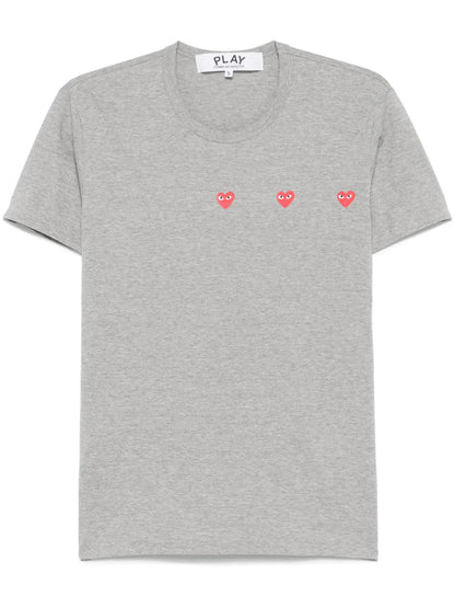 Heart-Print T-Shirt