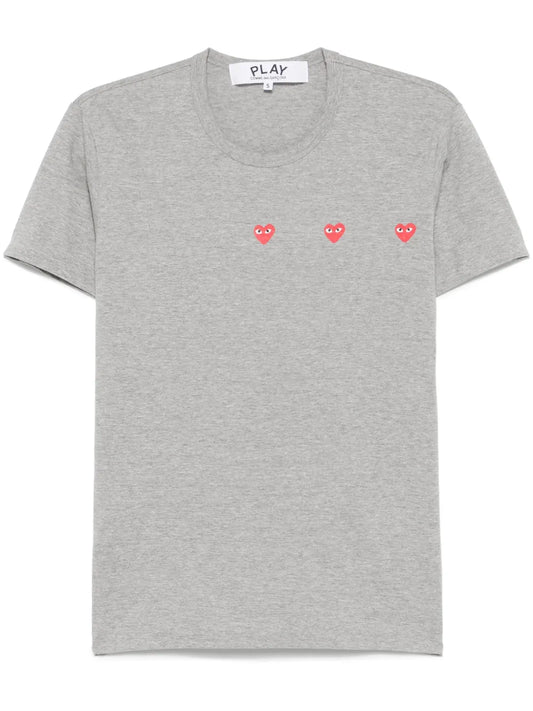 Heart-Print T-Shirt