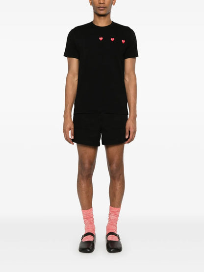 Heart-Print T-Shirt