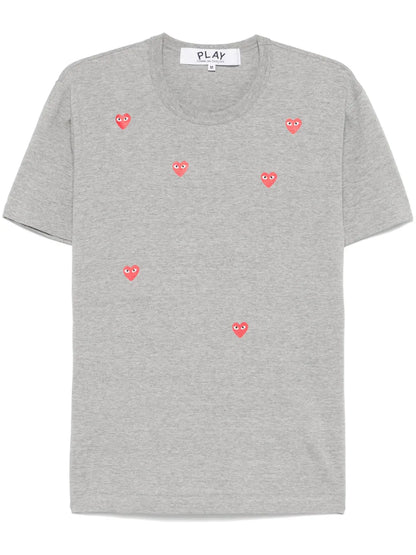 Heart-Print T-Shirt