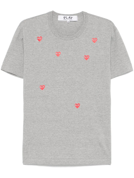 Heart-Print T-Shirt