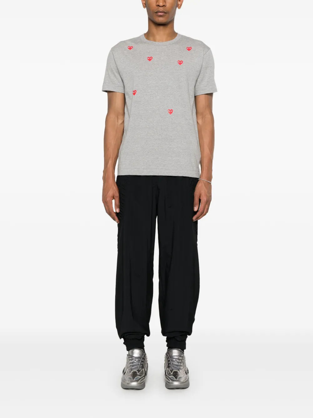 Heart-Print T-Shirt