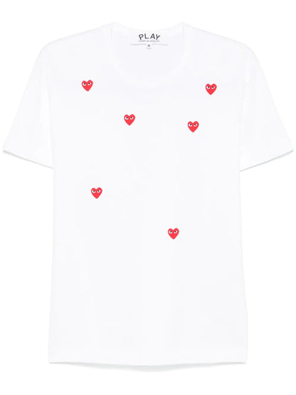 Heart-Print T-Shirt