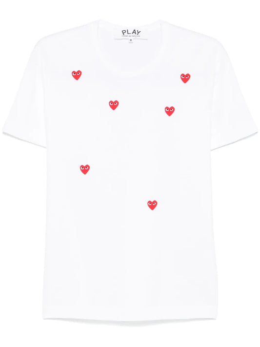 Heart-Print T-Shirt