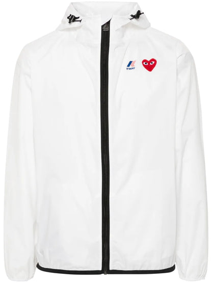 Heart-Patch Lightweight Jacket