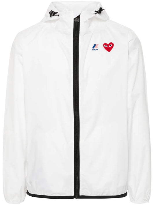 Heart-Patch Lightweight Jacket