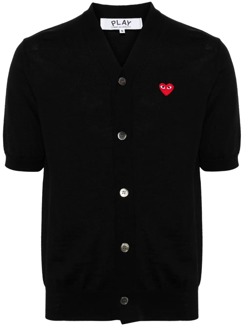V-Neck Wool Cardigan