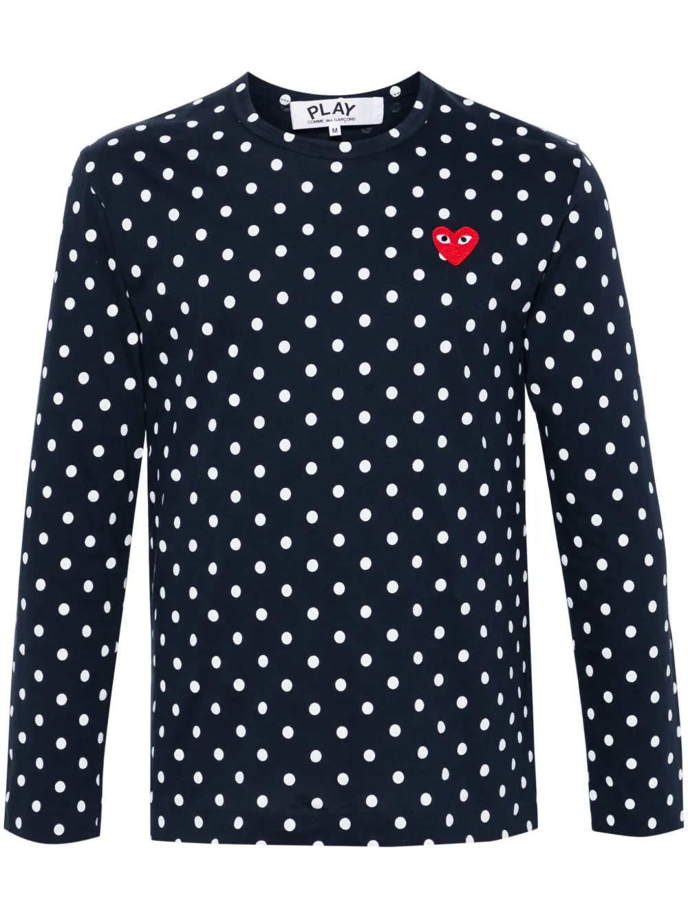 Polka-Dot Cotton T-Shirt