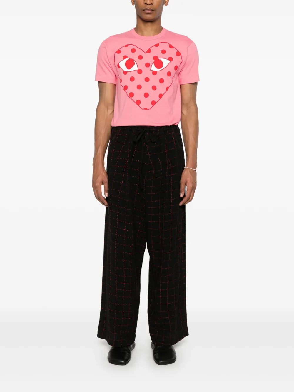 Heart-Print T-Shirt
