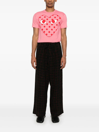 Heart-Print T-Shirt