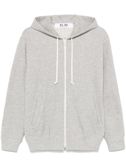 Signature Heart-Patch Hoodie