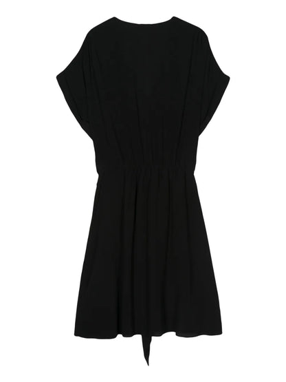 Self-Tie Mini Dress