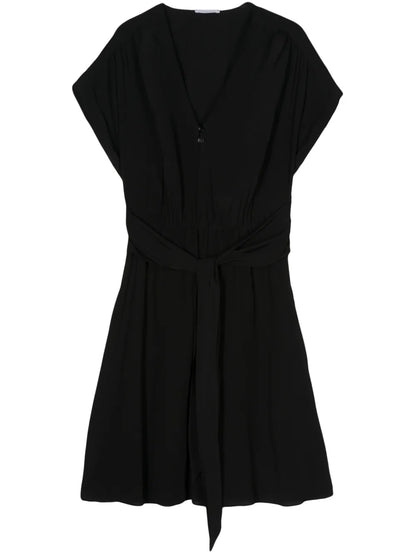 Self-Tie Mini Dress