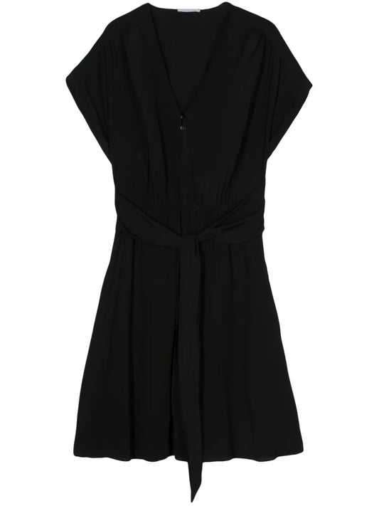 Self-Tie Mini Dress