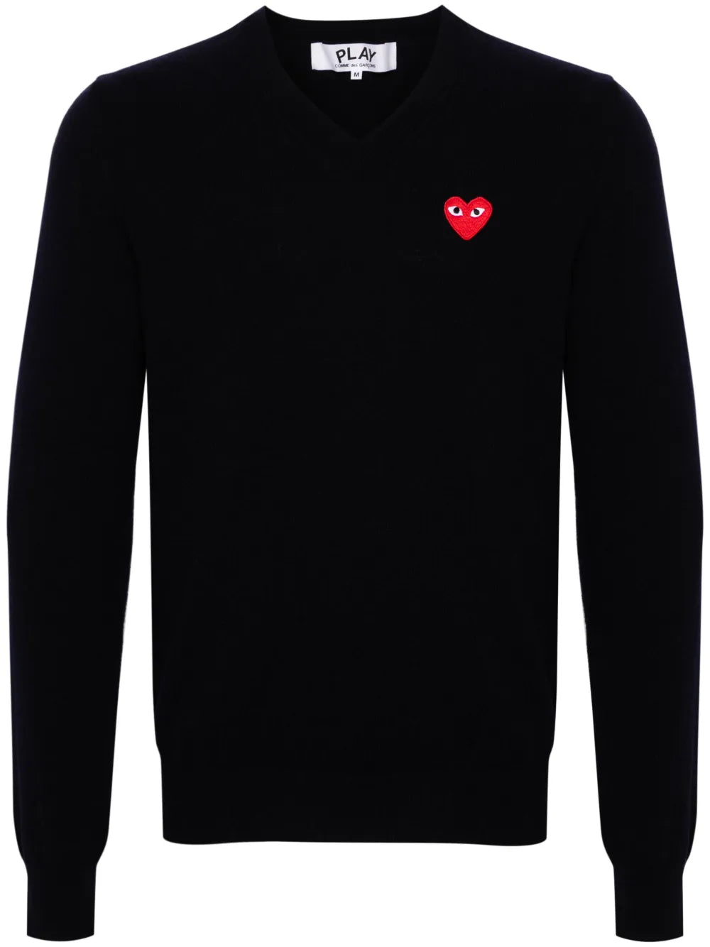 Heart-Patch Wool Jumper
