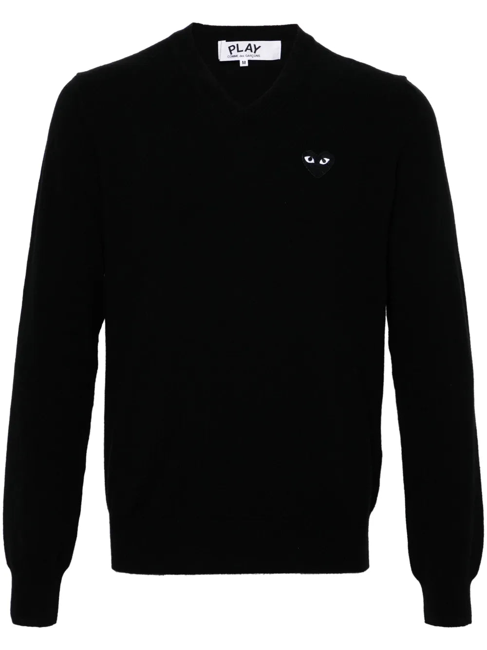 Heart-Patch Wool Jumper