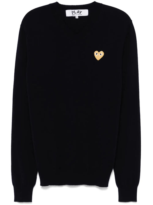 Heart-Patch Sweater
