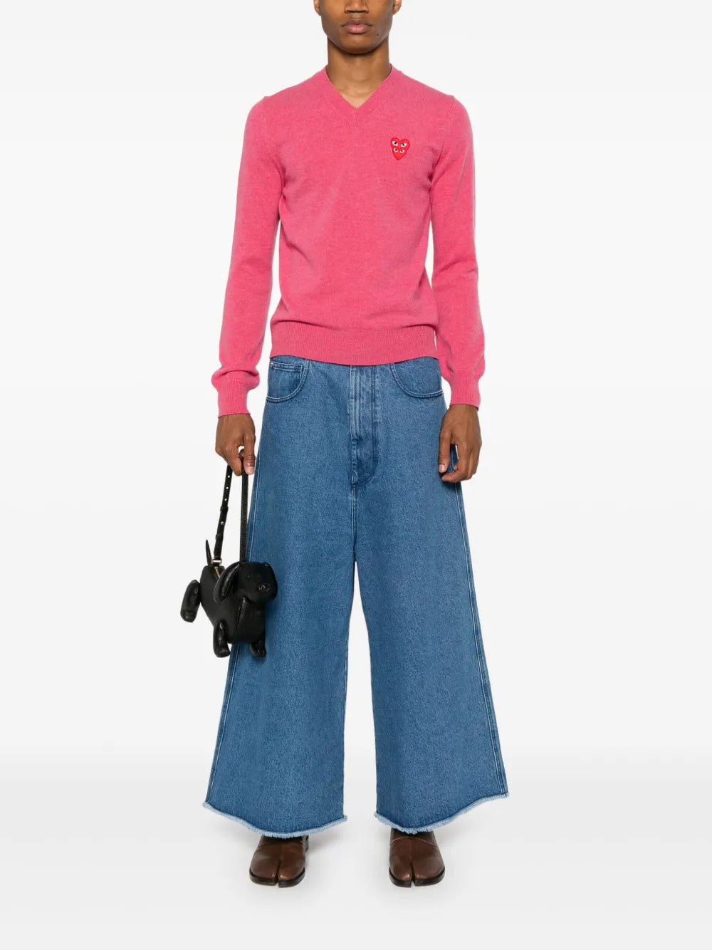 V-Neck Wool Jumper