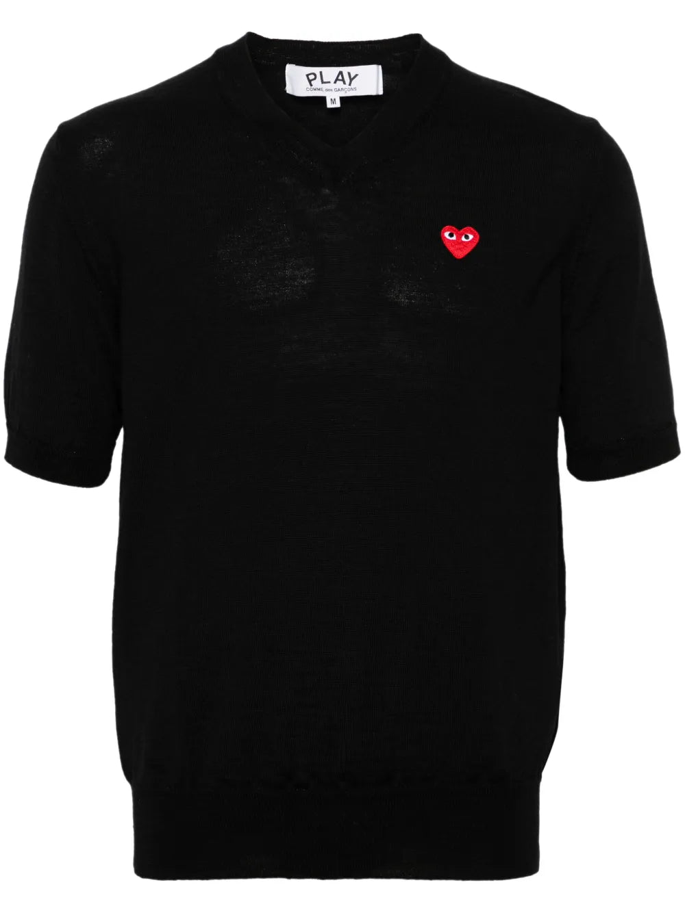 Heart-Patch Wool Jumper