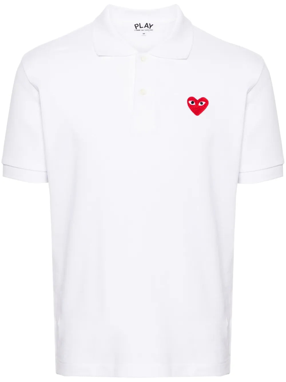 Heart-Patch Piqué Polo Shirt