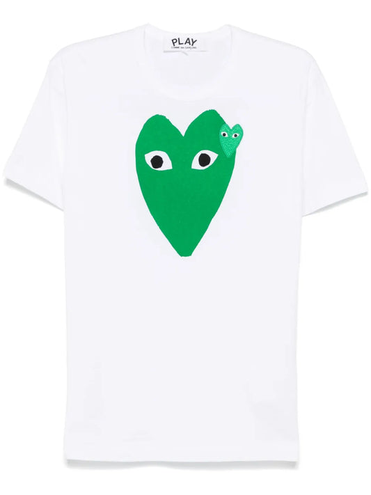 Heart-Print T-Shirt