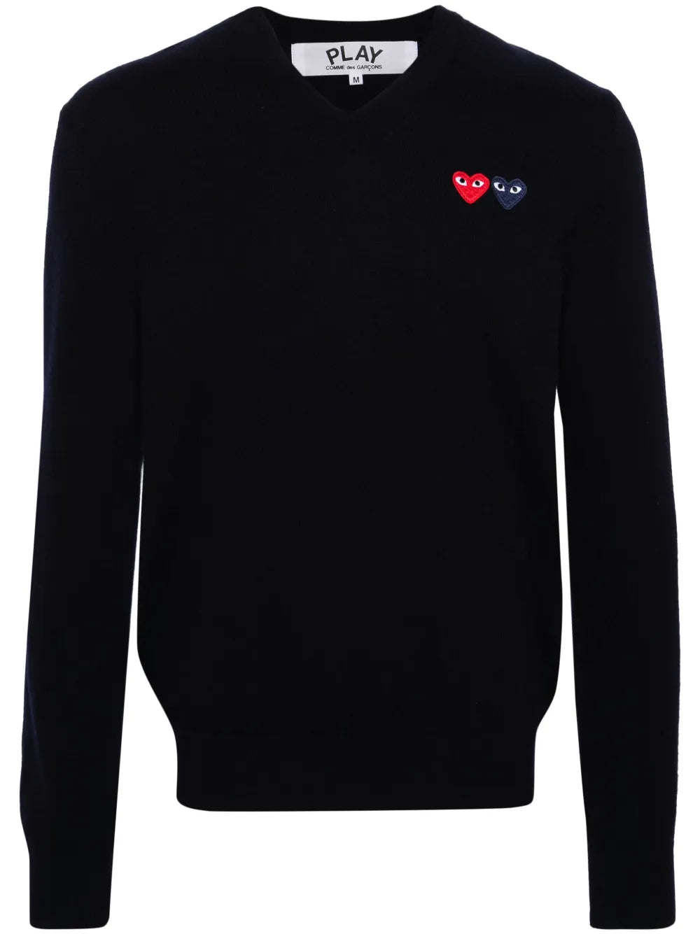 Heart-Patch Wool Jumper
