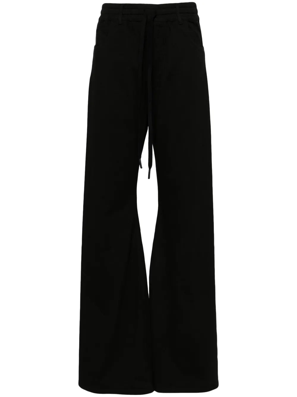 Drawstring Flared Trousers