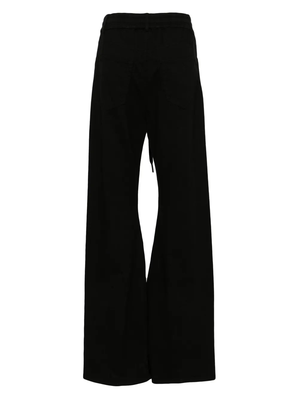 Drawstring Flared Trousers