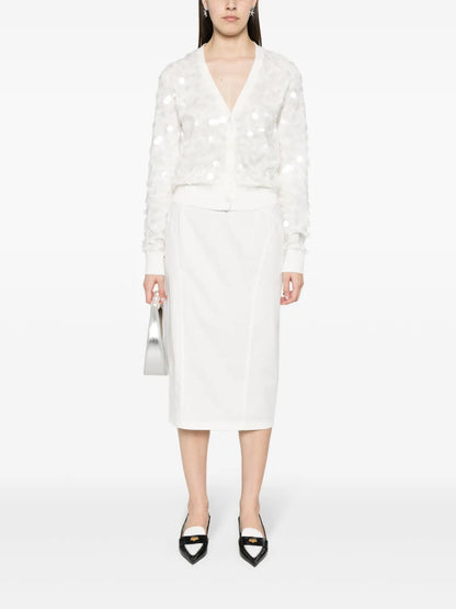 Panelled Midi Skirt