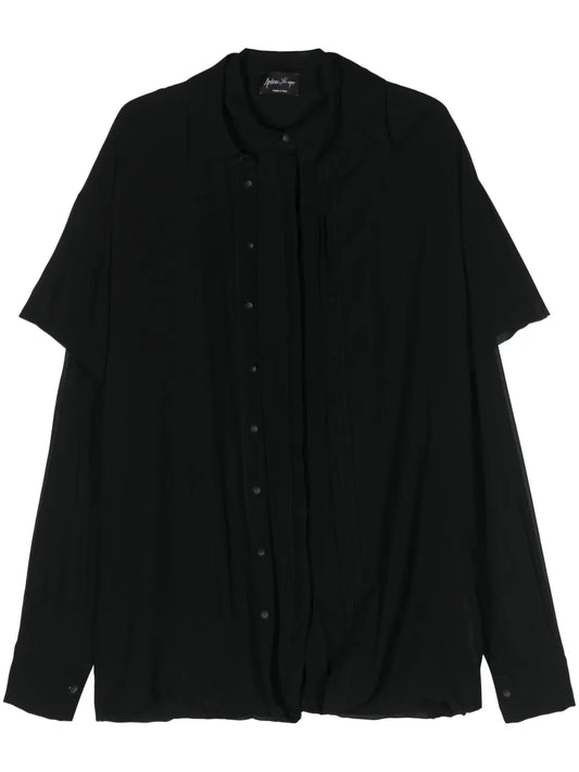 Layered Chiffon Shirt