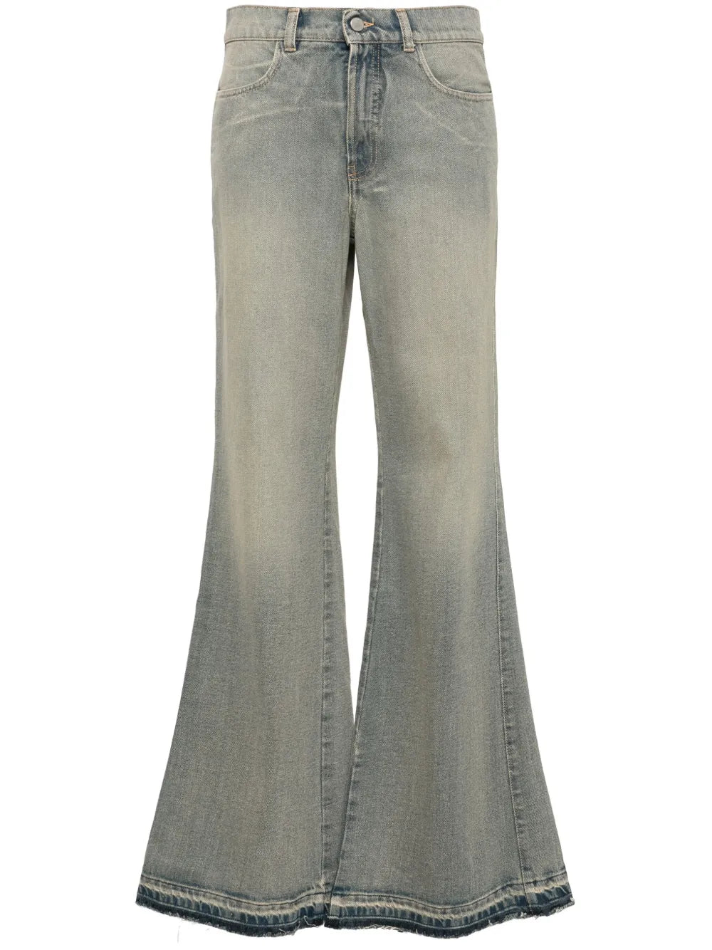 Mid-Rise Flared Jeans