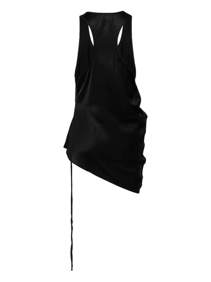 Asymmetric Cotton Tank Top