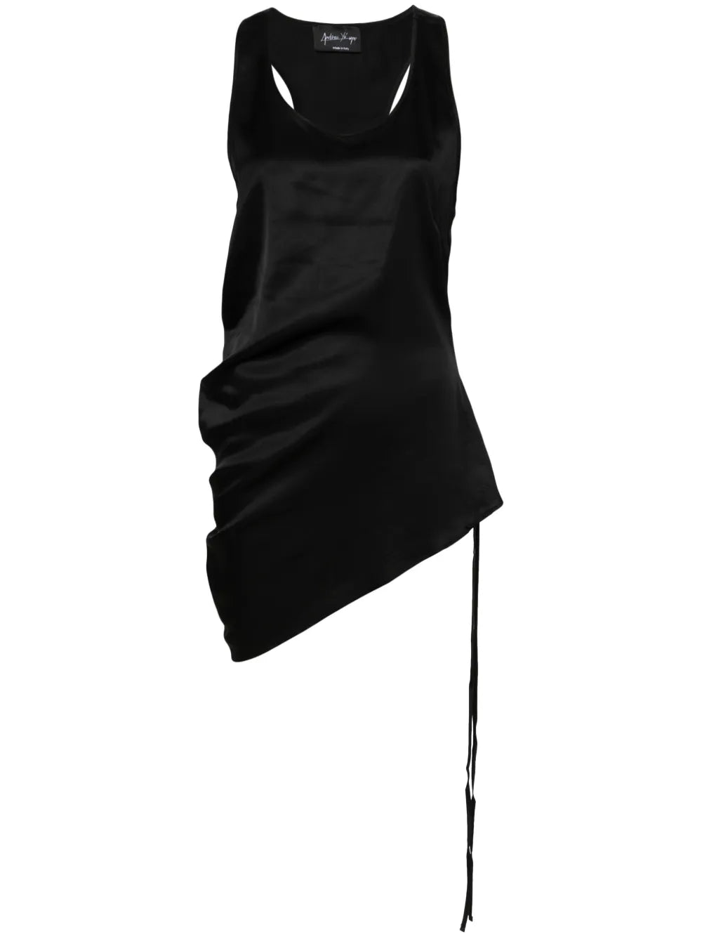 Asymmetric Cotton Tank Top