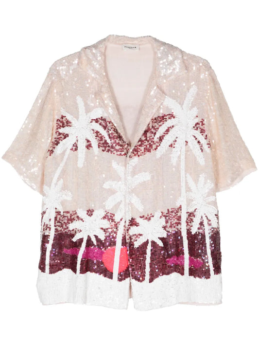 Palms Sequined Shirt