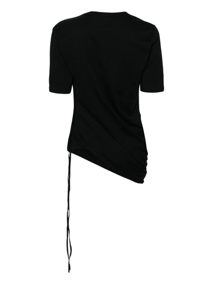 Asymmetric Cotton T-Shirt