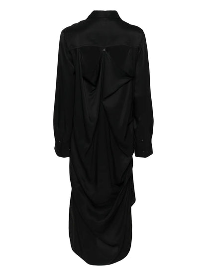 Open-Back Maxi Shirt