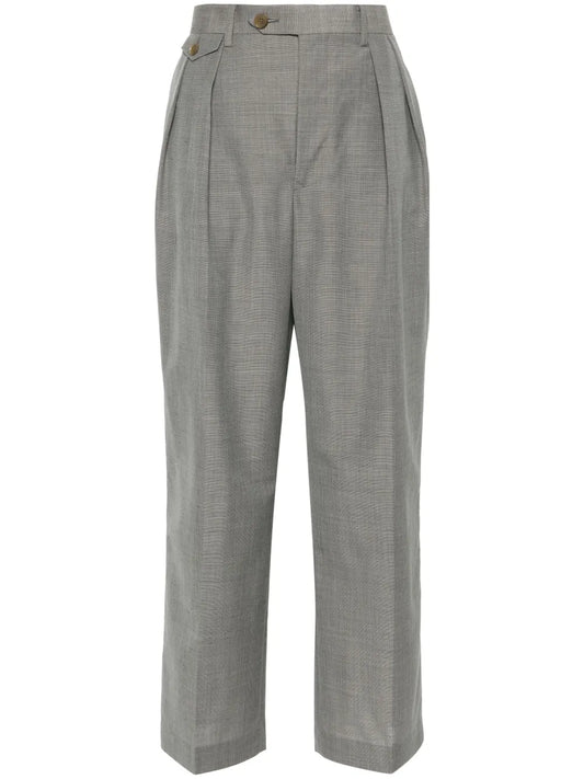Tropical Straight-Leg Trousers