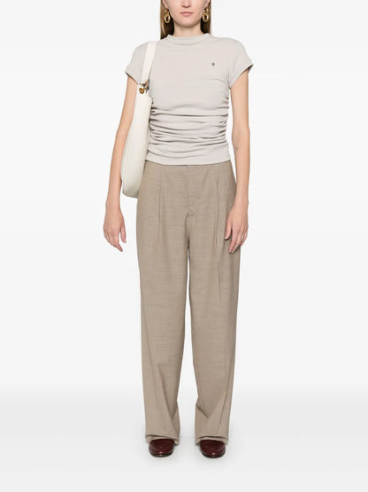 Tailored Straight Trousers