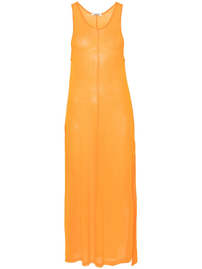 Semi-Sheer Maxi Dress