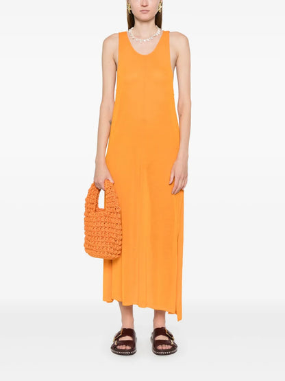 Semi-Sheer Maxi Dress