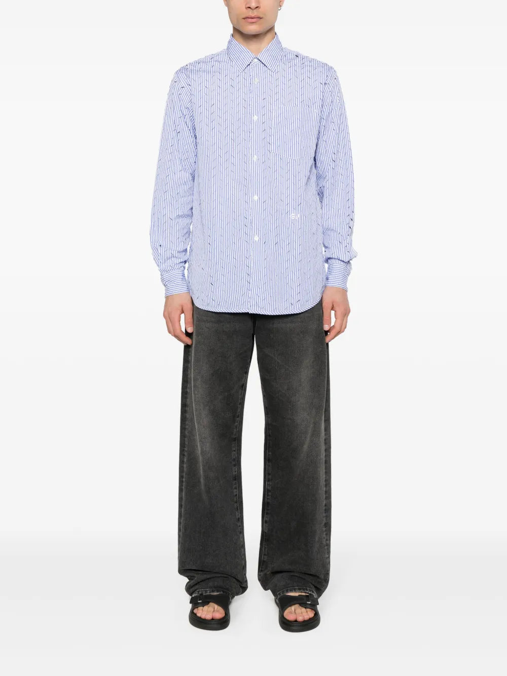 Otis Ripped Striped Shirt