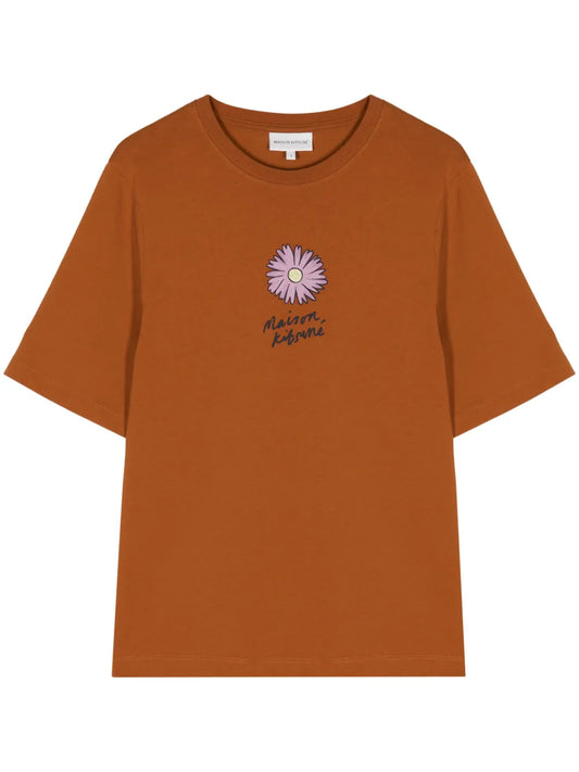 Floating Flower Cotton T-Shirt