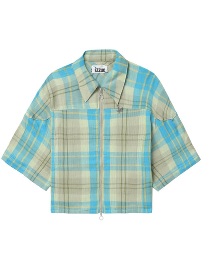Plaid-Check Cotton Shirt