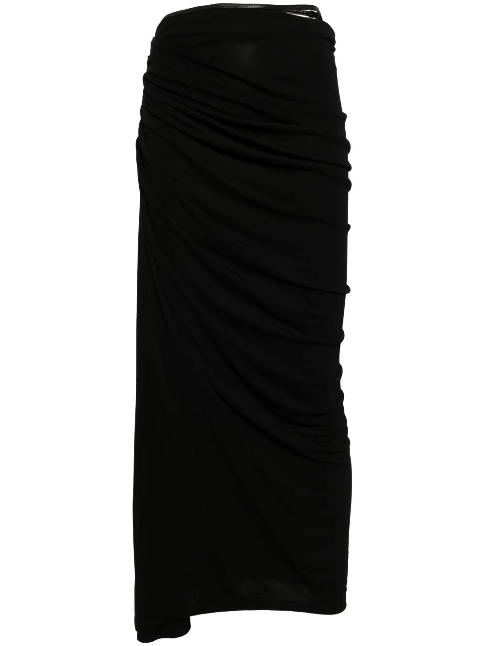 Draped Maxi Skirt